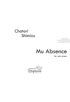 MU ABSENCE per pianoforte
